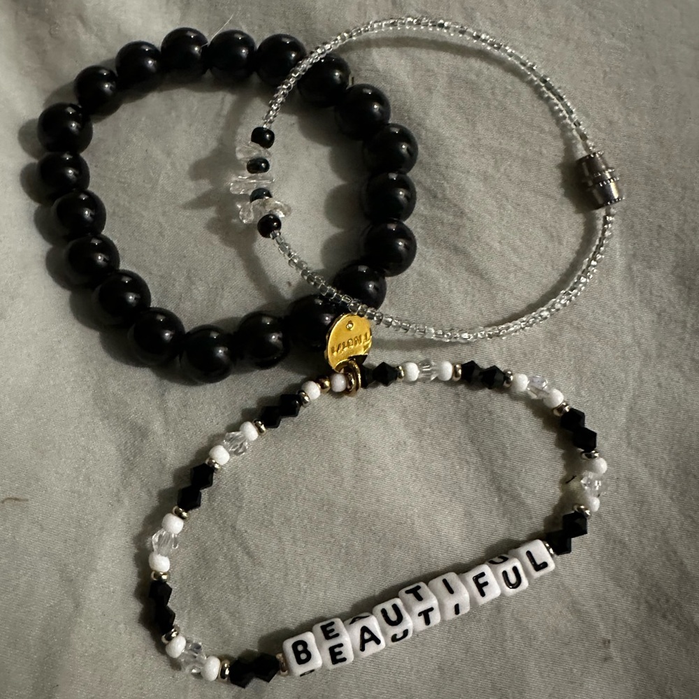 Elegant Beaded Bracelet Set